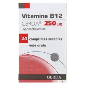 Gerda Vitamine B12 250 μg - 24 Comprimés
