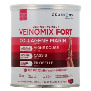 Laboratoire des Granions VEINOMIX FORT COLLAGENE 200G - Pharmacie Agnès Praden à Alès