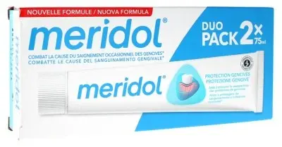 Meridol Dentifrice Lot de 2 x 75 ml