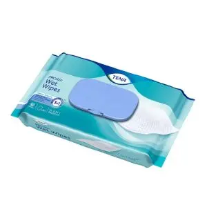 Tena Wet Wipe 3en1 Plastic Free 48 Lingettes Imprégnées