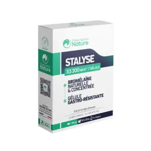 Prescription Nature Stalyse 30 gélules