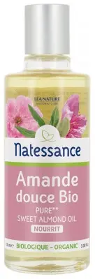 Natessance Huile Amande Douce Bio 100 ml - Pharmacie Agnès Praden à Alès