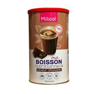 Milical Hyperprotéiné Boisson Saveur Chocolat 14 portions