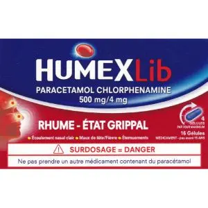 Urgo HumexLib 16 Gélules - Pharmacie Agnès Praden à Alès