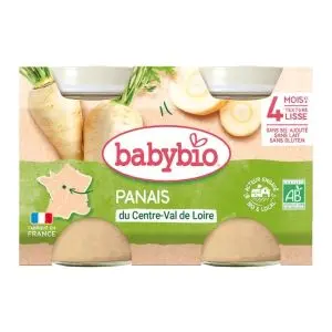 Babybio Petit Pot Légumes Panais du Val de Loire - 2 x 130g