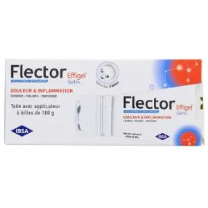 Ibsa Flector Effigel Gel 1% Avec Applicateur à Billes 100 g