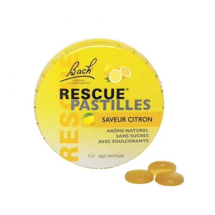 Fleur de Bach Pastilles Saveur Citron 50 g - Pharmacie Agnès Praden à Alès