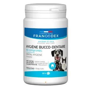 Francodex Hygiène Bucco Dentaire Boîte de 60 Comprimés