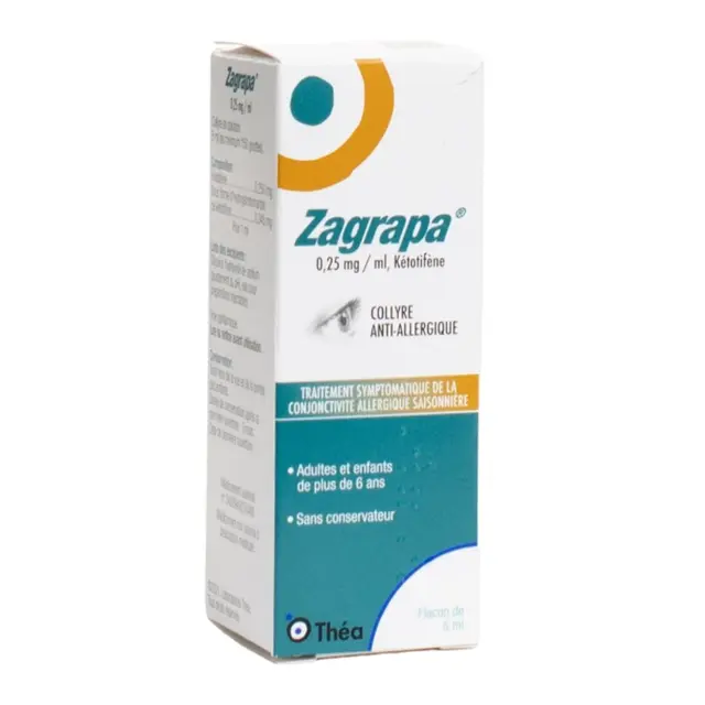 Zagrapa Collyre Flacon Gouttes 5ML