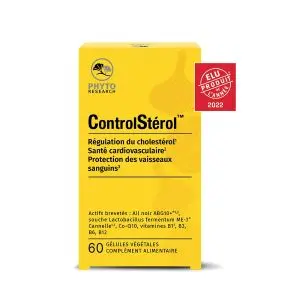 Vitalco Phytoresearch ControlStérol 60 Gélules Végétales