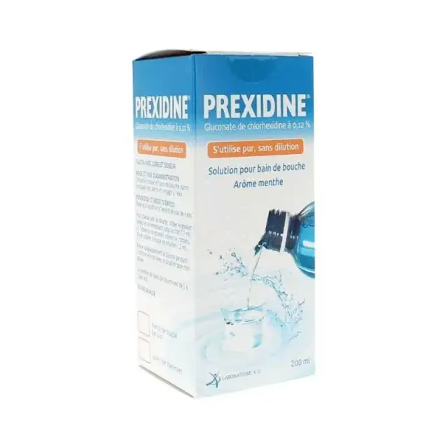 XO Prexidine 0,12% Solution Pour Bain De Bouche 200ml