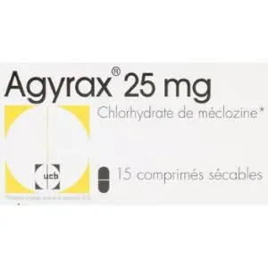 Gen-Orph Agyrax 25 Mg Comprimes Sécables B/15