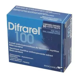 Difrarel 100mg 60 Comprimés