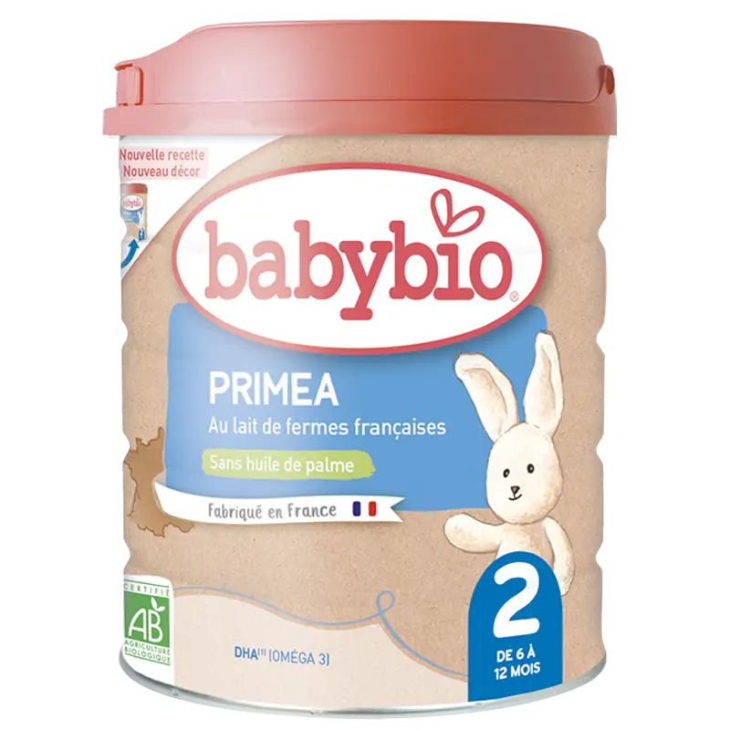 Babybio Primea 2ème âge 800g - Pharmacie Agnès Praden à Alès