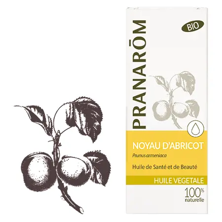 Pranarôm Huile Végetale Noyau Abricot 50 ml - Pharmacie Agnès Praden à Alès