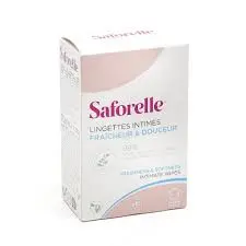 Saforelle Lingettes Intimes 10 Lingettes Individuelles