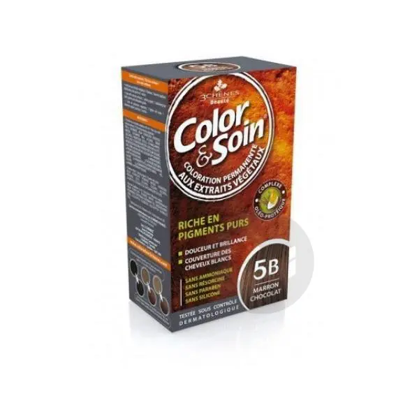 Les 3 Chênes Color & Soin 5B Marron Chocolat 135ml