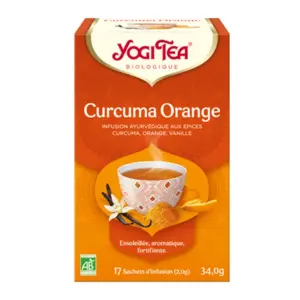 Yogi Tea Curcuma Orange Bio 17 Sachets