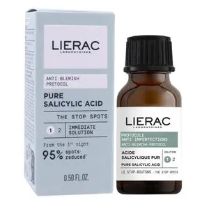 Lierac Acide Salicylique Pur Stop-Boutons 15ml - Pharmacie Agnès Praden à Alès