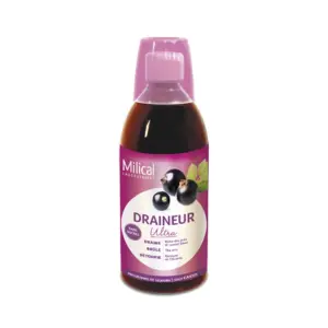 Milical Draineur Ultra Cassis 500 ml