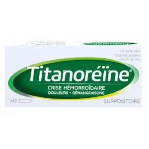 Titanoreine - 12 Suppositoires