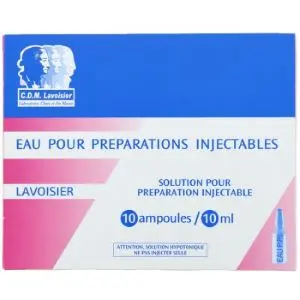 Cdm Lavoisier Eau Pour Préparations Injectables 10 Ampoules/10 ml
