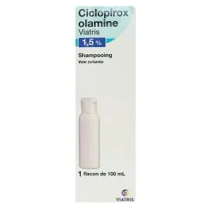 Mylan Cicloprox Olamine Viatris Shampooing 1,5% - Flacon 100ml