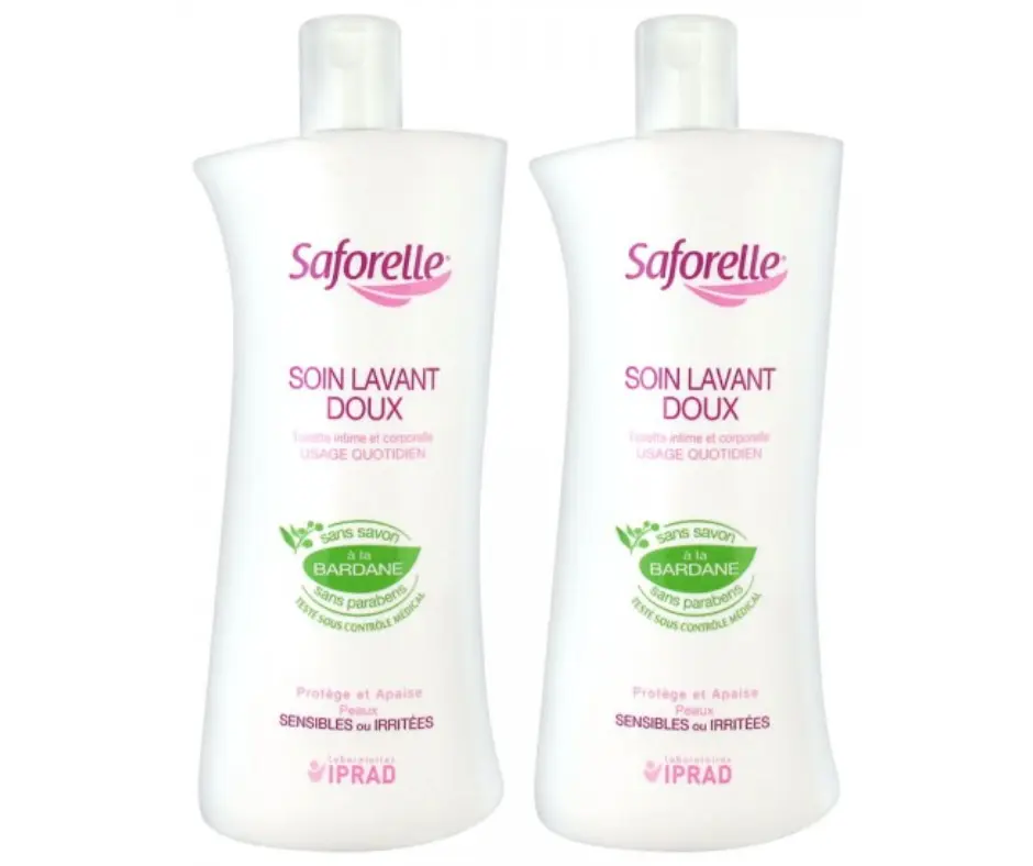 Saforelle soin lavant doux 500ml x2 - Pharmacie Agnès Praden à Alès