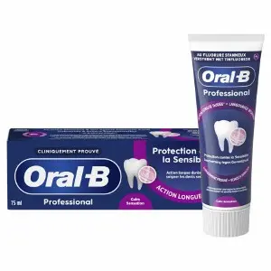 Procter et Gamble Oral-B Dentifrice Professionnal Calm Sensation 75 ml - Pharmacie Agnès Praden à Alès