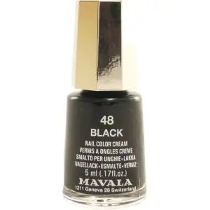 Mavala Vernis à Ongle Mini 48 Black 5ml - Pharmacie Agnès Praden à Alès