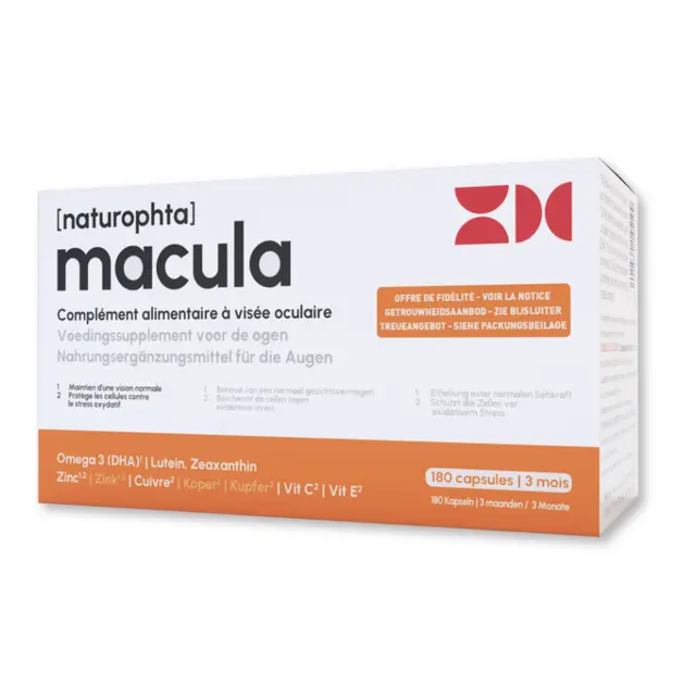 NaturOphta Macula 180 Capsules