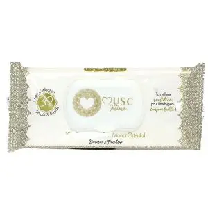 Musc Intime 30 Lingettes Intimes Parfum Monoï Oriental