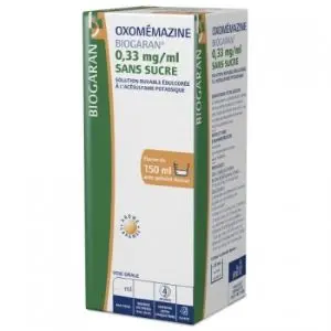 Biogaran Oxomémazine Solution Buvable Sans Sucre 150ml