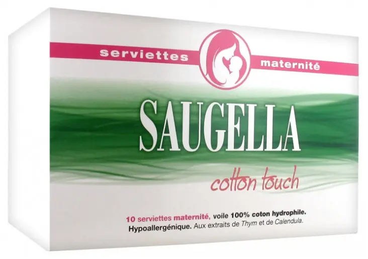 Saugella maternity 10 serviettes hygiéniques - Pharmacie Agnès Praden à Alès
