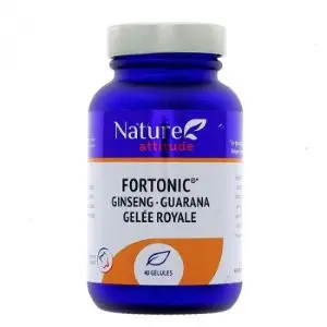 Kersiens Fortonic Ginseng - Guarana - Gelée Royale 40 Gélules