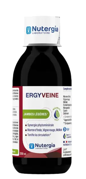 Nutergia Ergyveine 250 ml - Pharmacie Agnès Praden à Alès