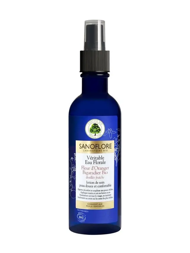 Sanoflore Véritable Eau Florale Fleur d'Oranger Bigaradier Bio 200ml