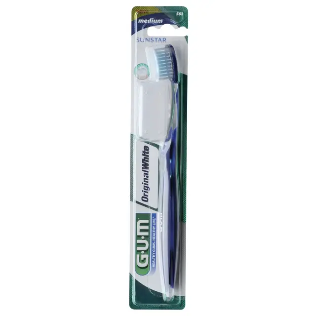 GUM Original White Brosse à Dents Medium 563