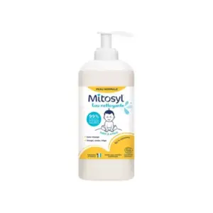 Mitosyl Eau Nettoyante Bébé et Enfant Bio 500 ml - Pharmacie Agnès Praden à Alès