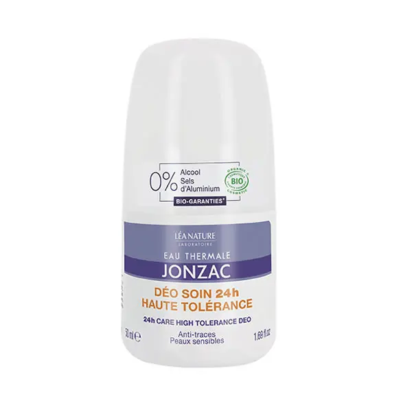 Eau de Jonzac Déo Soin Haute Tolérance 24H Bio 50 ml