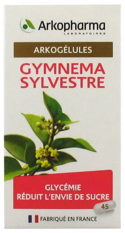 Arkopharma Arkogélules Gymnema Sylvestre 45 Gélules