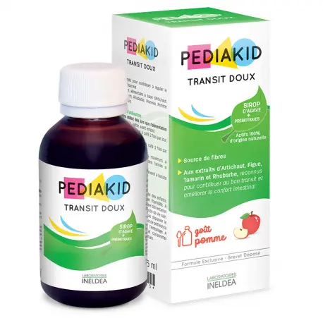 Pédiakid sirop transit doux 125ml - Pharmacie Agnès Praden à Alès