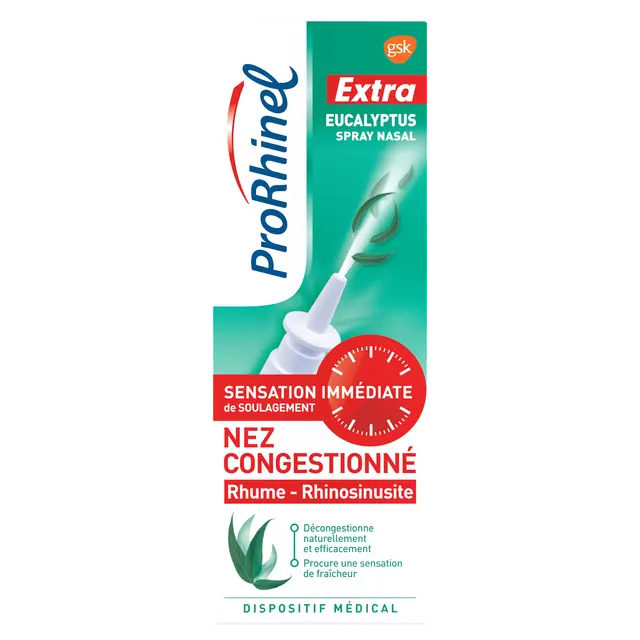ProRhinel extra spray nasal à l'eucalyptus 20ml