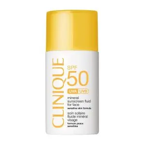 Clinique Sun Soin Solaire Fluide Minéral SPF50 Visage 30ml