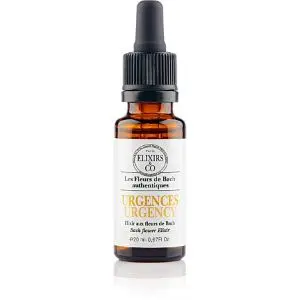 Elixirs and Co - Urgences - Elixir Composé Bio aux Fleurs de Bach 20 ml 