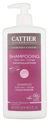 Cattier Shampooing Aloe Vera Orange Bio 500 ml