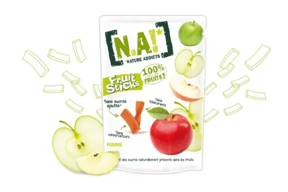 NA Fruit Stick pomme 40g