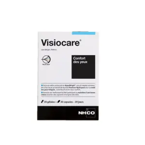 NHCO Visiocare 20 gélules et 20 capsules