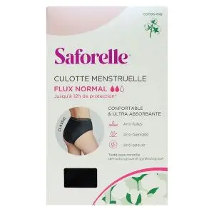 Saforelle Classic Culotte Menstruelle Flux Normal Taille 40