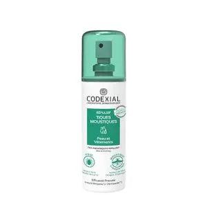 Codexial Répulsif Tiques Moustiques 75ml - Pharmacie Agnès Praden à Alès